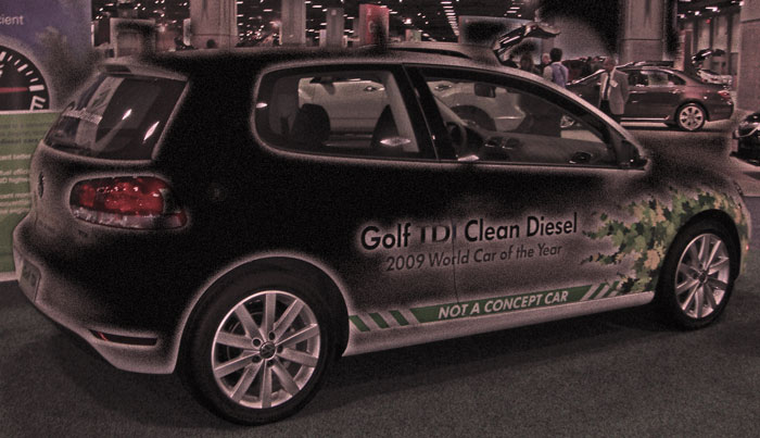 Picture of Volkswagen diesel car
